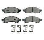 Front Brake Kit 325mm Rotors & Akebono ProACT Pads for Buick Chevy GMC Saab