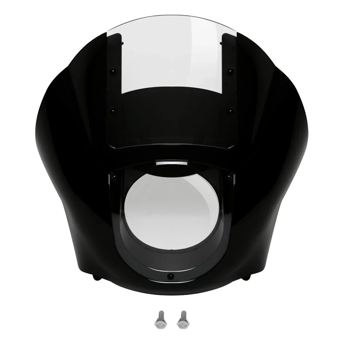 Fairing Clear Windshield & 49mm Fork Clamps For Harley Dyna (2006-2017)