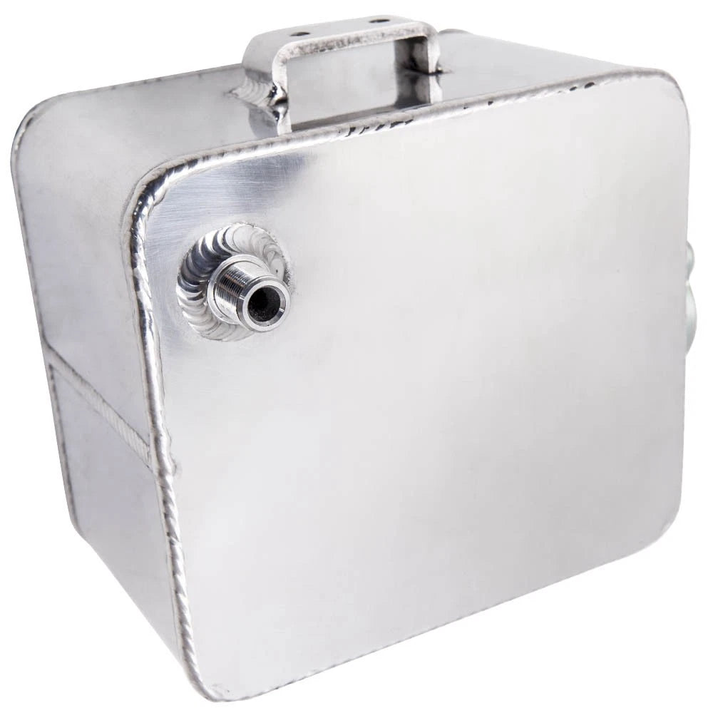 Aluminum Coolant Radiator Overflow Recovery Water Tank Bottle for Universal (2.5L 2007–2017)