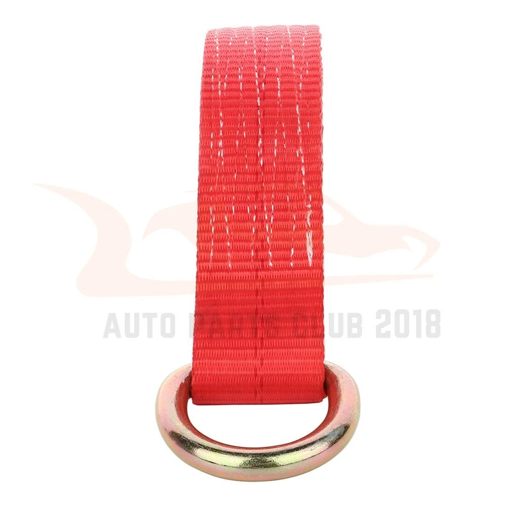Set of 4 Lasso Straps for Car Hauler Tow Truck Tire Wheel