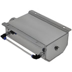 2L Polished Aluminum Coolant Reservoir for Most Vehicles