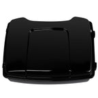 Black Razor Trunk with Latches for Harley Touring Road King Glide (1997–2013)