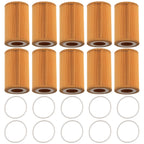 10x Engine Oil Filter for Audi A6 A7 A8 (2015–2018)