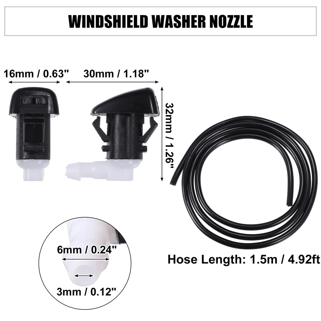 Windshield Washer Nozzle Spray Kit No. 68269108AA for Dodge Durango (2023)