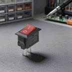 10X SPST Rocker Switch ON OFF 2Pin 3A 250V for Auto Truck Boat