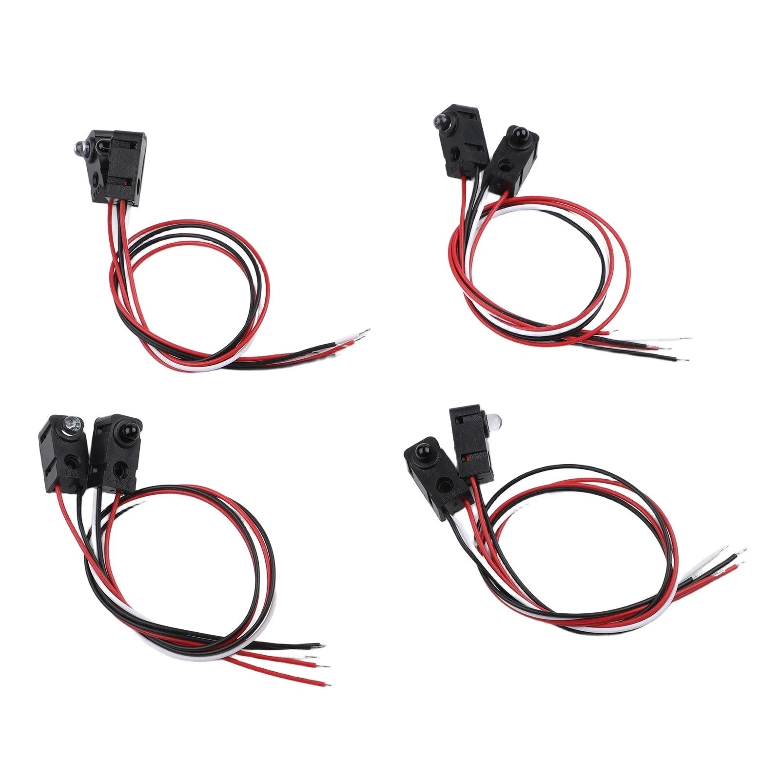 Set of 4 Photoelectric Sensors QT30CM for Object Detection