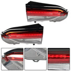 Taillight Assembly Set for Toyota RAV4 (2019–2021) Black Clear Halogen