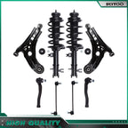 Set of 4 Front Struts Lower Control Arms Sway Bar Kit for Chevy Aveo/Aveo5/Pontiac G3 (2004–2011)
