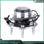 2Pcs Front Wheel Bearing Hub for Chevy GMC Silverado Sierra 1500 (2007–2013)