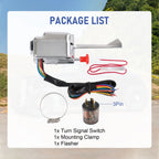Turn Signal Switch with Flasher Chrome for Ford GM (Universal)