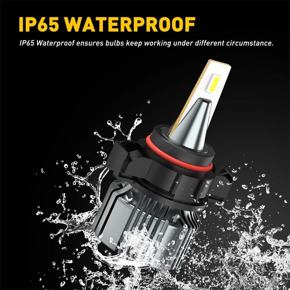 2X 2504 LED Fog Light Bulbs 5202 White for Chevy Silverado 1500 2500 HD (2007–2015)