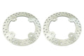 Set of 2 Front Brake Rotors for Polaris 5250068