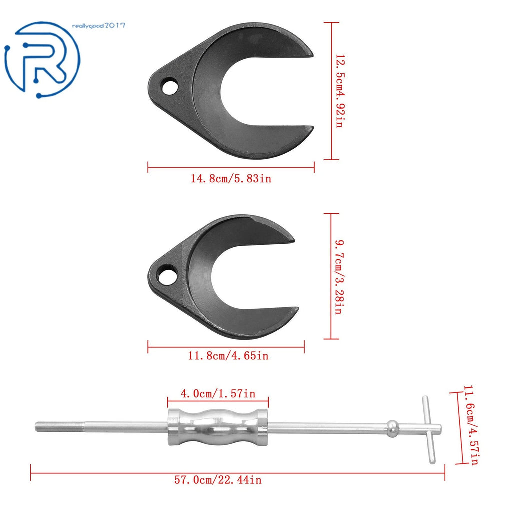 CV Axle Removal Tool Set with Slide Hammer and Joint Puller