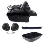 Trunk Pad Rack Light Speaker for Harley Road Street Glide (2014–2026)