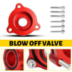 Turbo Blow Off Valve Adapter for Cadillac CT4 (2019–2023) - Aluminum Red V