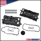 2Pcs Valve Cover w/Gasket for Nissan Maxima Murano Infiniti QX60 (2009–2020)