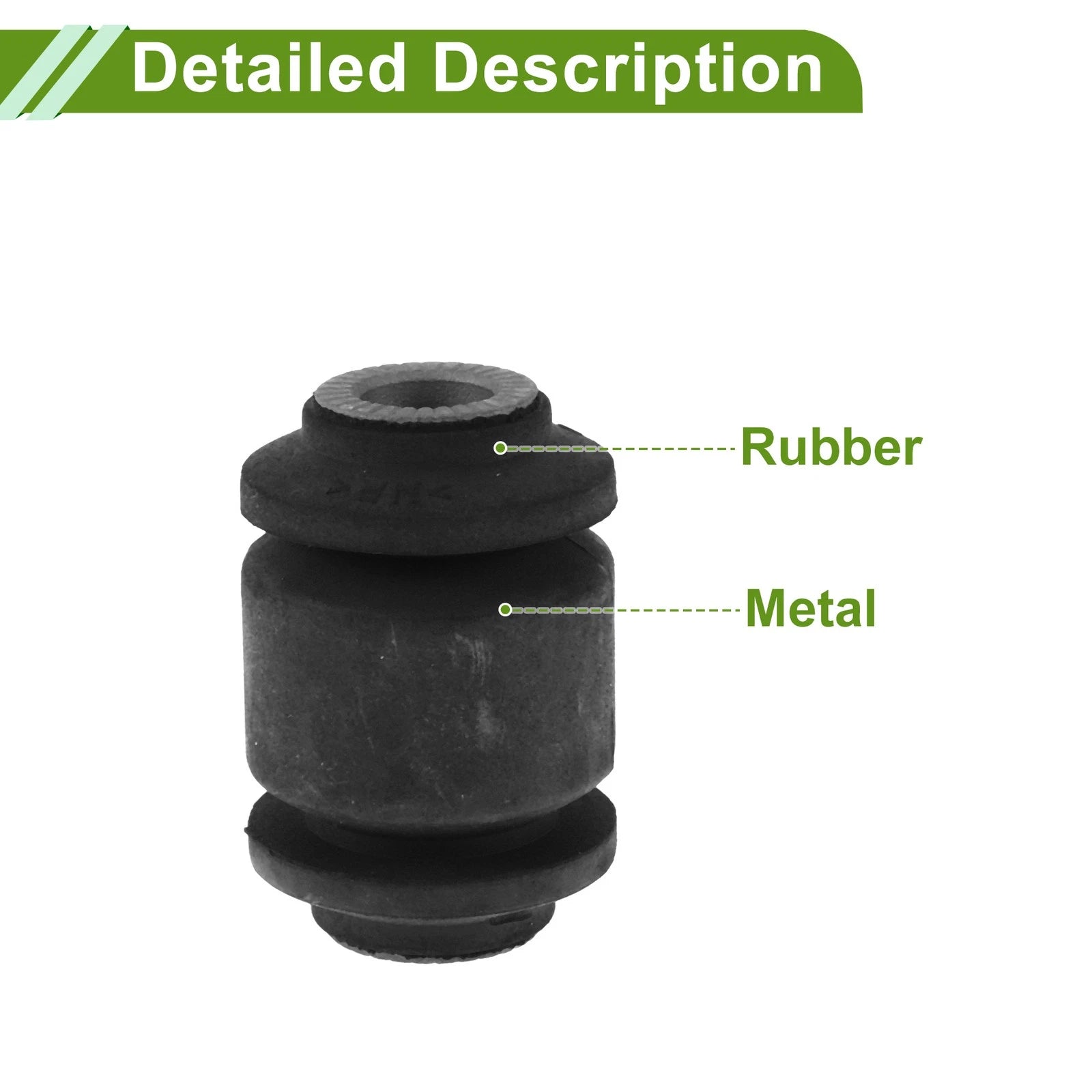 Front Lower Arm Bushing No. 48068-09040/48068-09041 for Toyota Prius C Yaris (2012–2017)