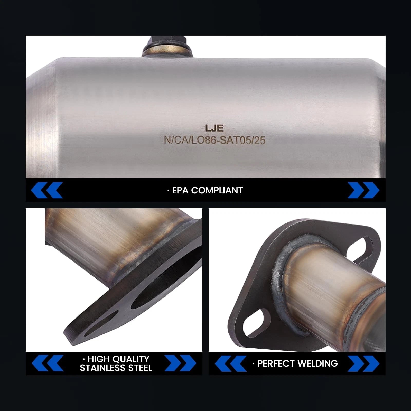 Catalytic Converter for Hyundai Accent Kia Rio Kia Soul (2012–2017) 16681