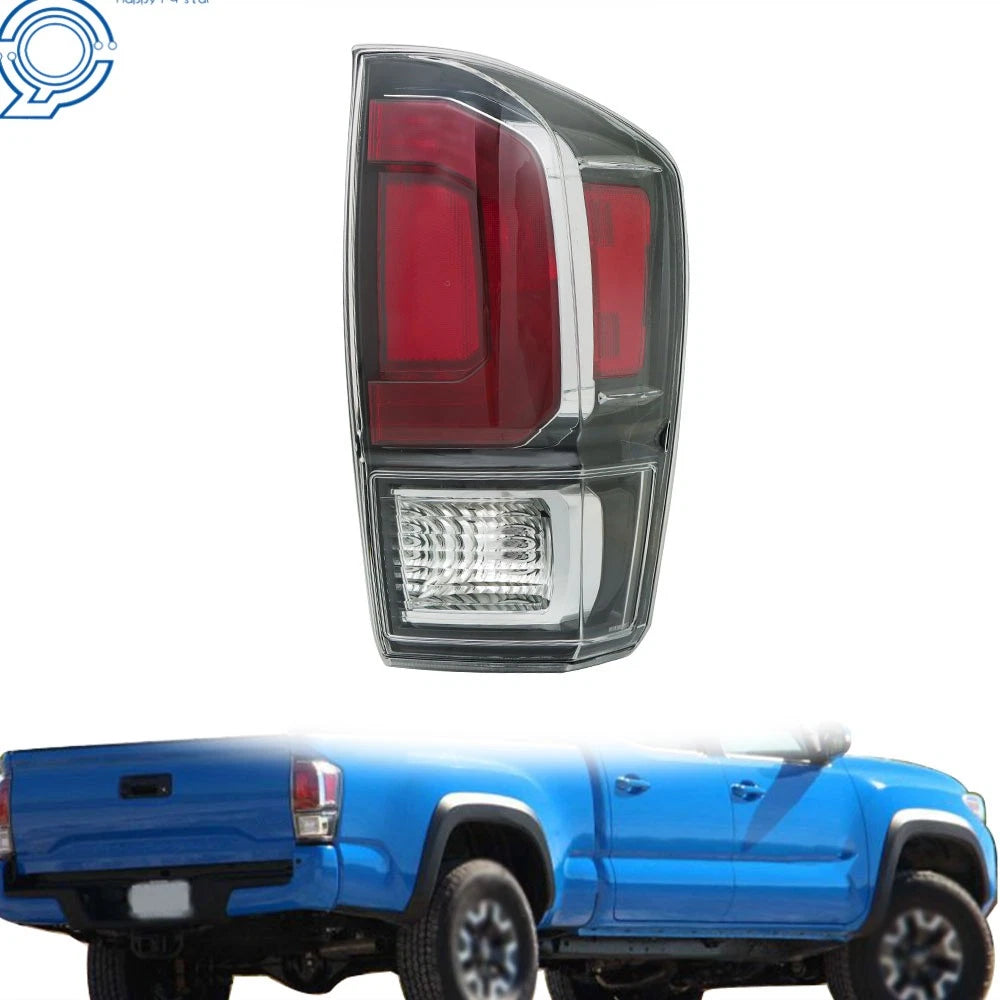 Passenger Right Tail Light for Toyota Tacoma (2020–2021) Clear Lens