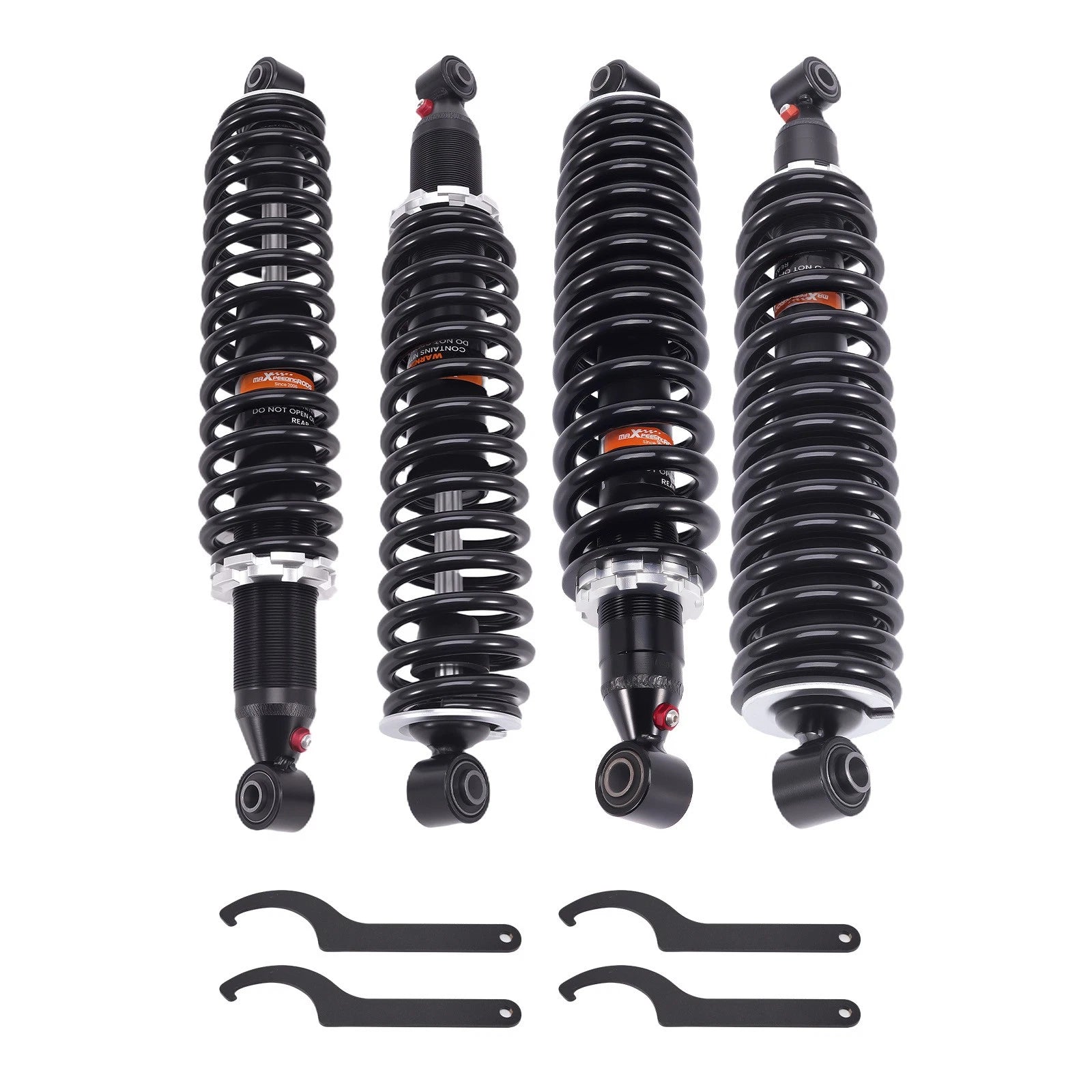 Set of 4 Gas Shocks for Yamaha Rhino 450 2006–2009, 660 2005–2007