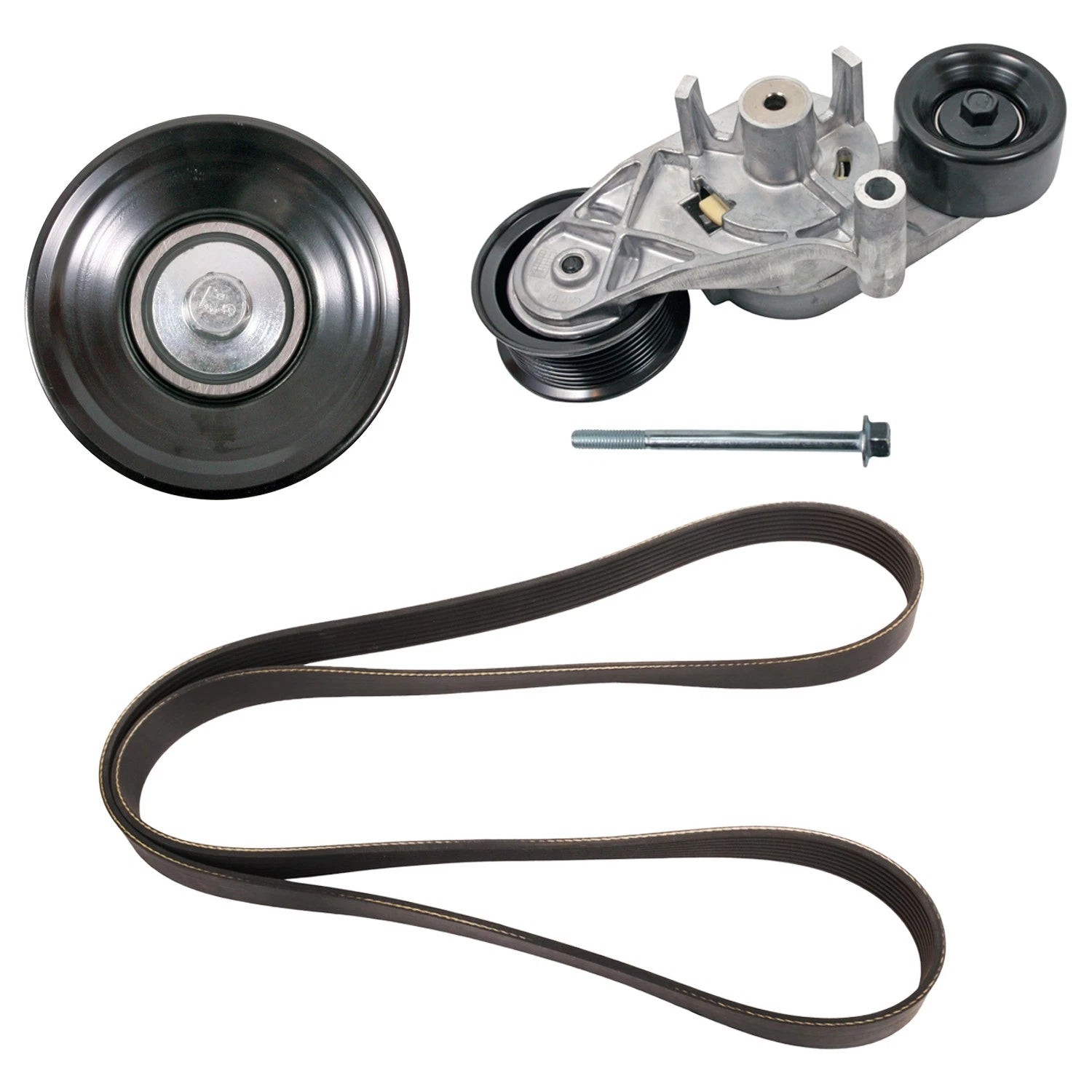 Drive Belt Idler Pulley Tensioner Kit for F-350 Super Duty (2003–2007)