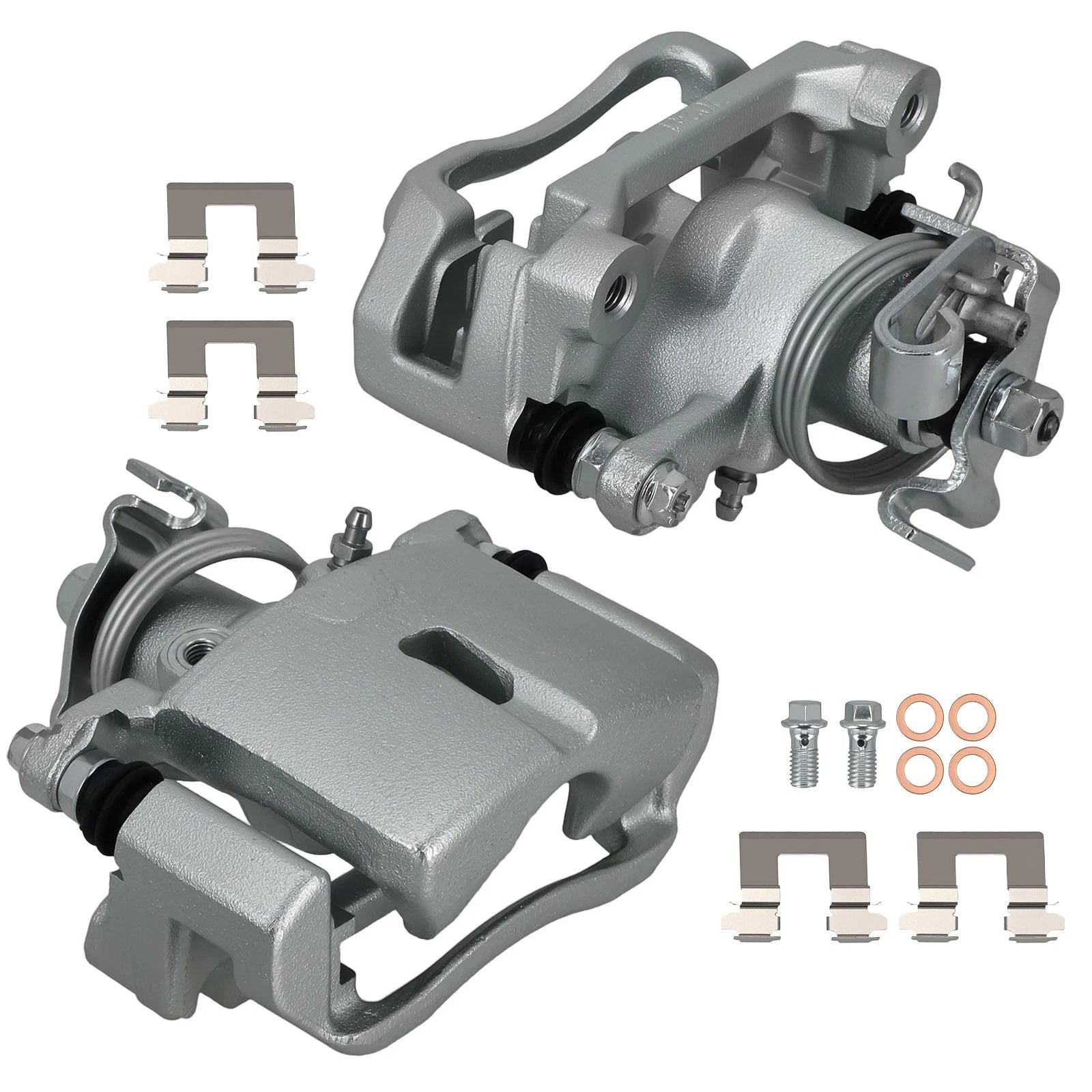 Set of 2 Rear Disc Brake Calipers for Chevy Uplander/Pontiac Montana (2005–2009)
