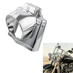 Chrome 7" Headlight Nacelle Cover for Harley Touring Road King (2014–2024)