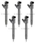 Set of 5 Bosch Fuel Injectors for Dodge Sprinter 2500 3500 (2004–2006)