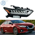 LED Headlight for Nissan Maxima (2019–2021) Right Side Chrome Clear