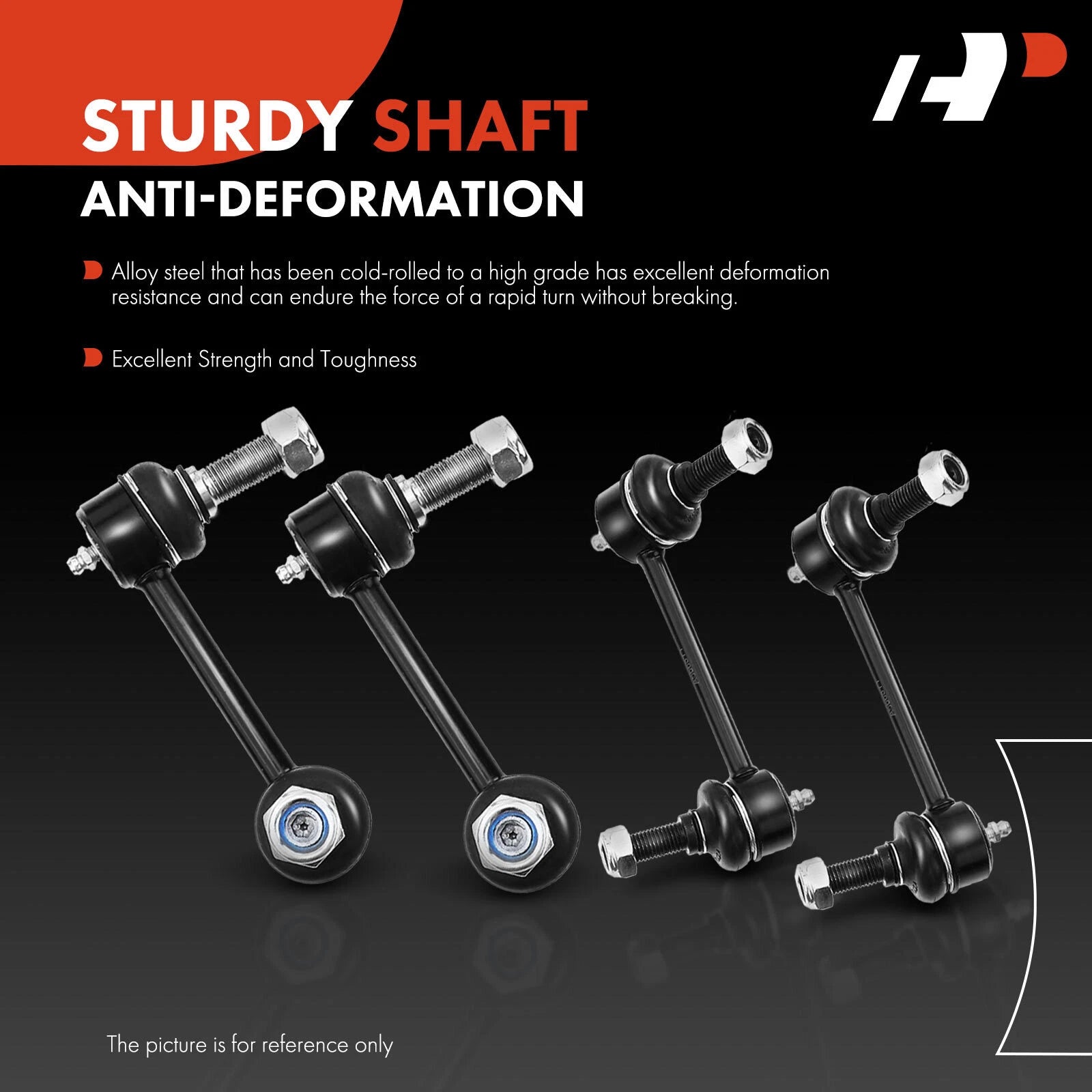 Set of 4 Sway Bar Links for GMC Envoy (2004–2007) Chevrolet Isuzu