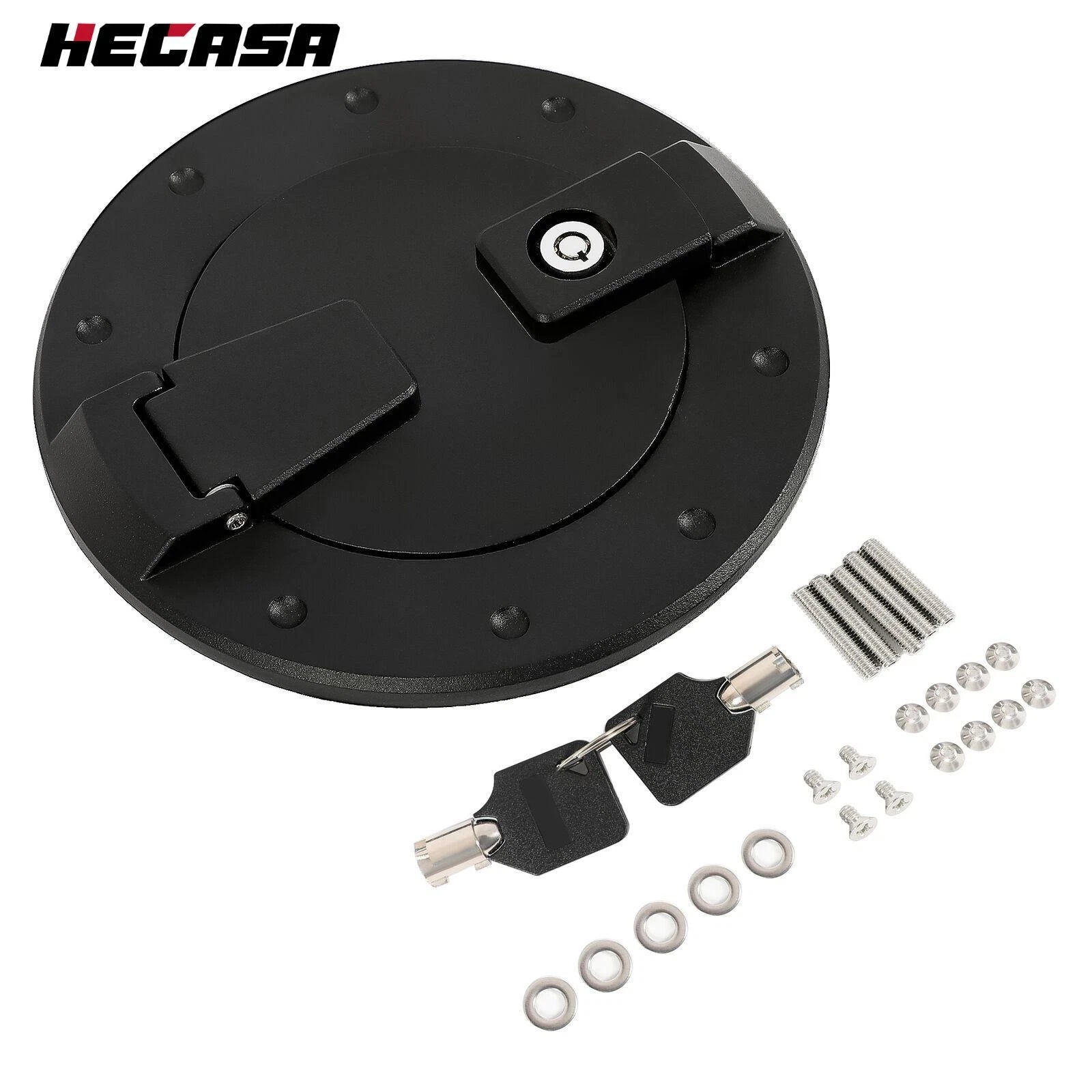 Locking Fuel Door Gas Tank Cap Cover for Hummer H2 (2003–2009)