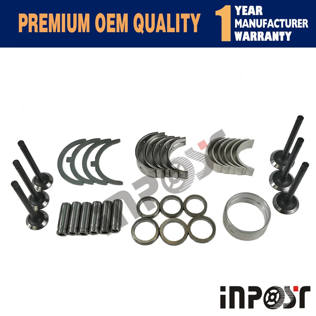 Overhaul Rebuild Kit for Kubota D1703 D1703E L3300DT L3410DT L3300F (–)