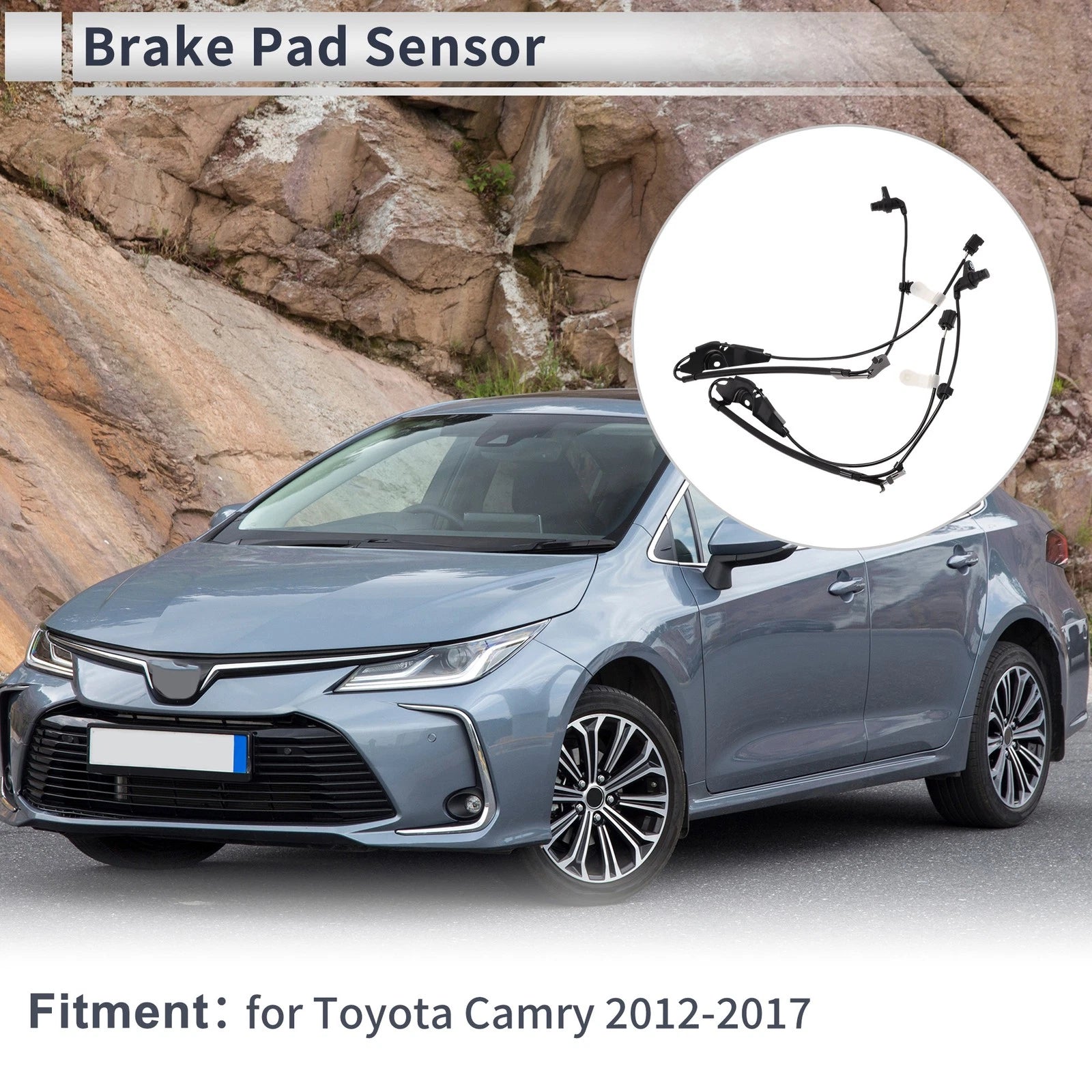 Front Wheel Brake Pad Wear Sensor No. 8954306040 for Toyota Camry (2012–2017)