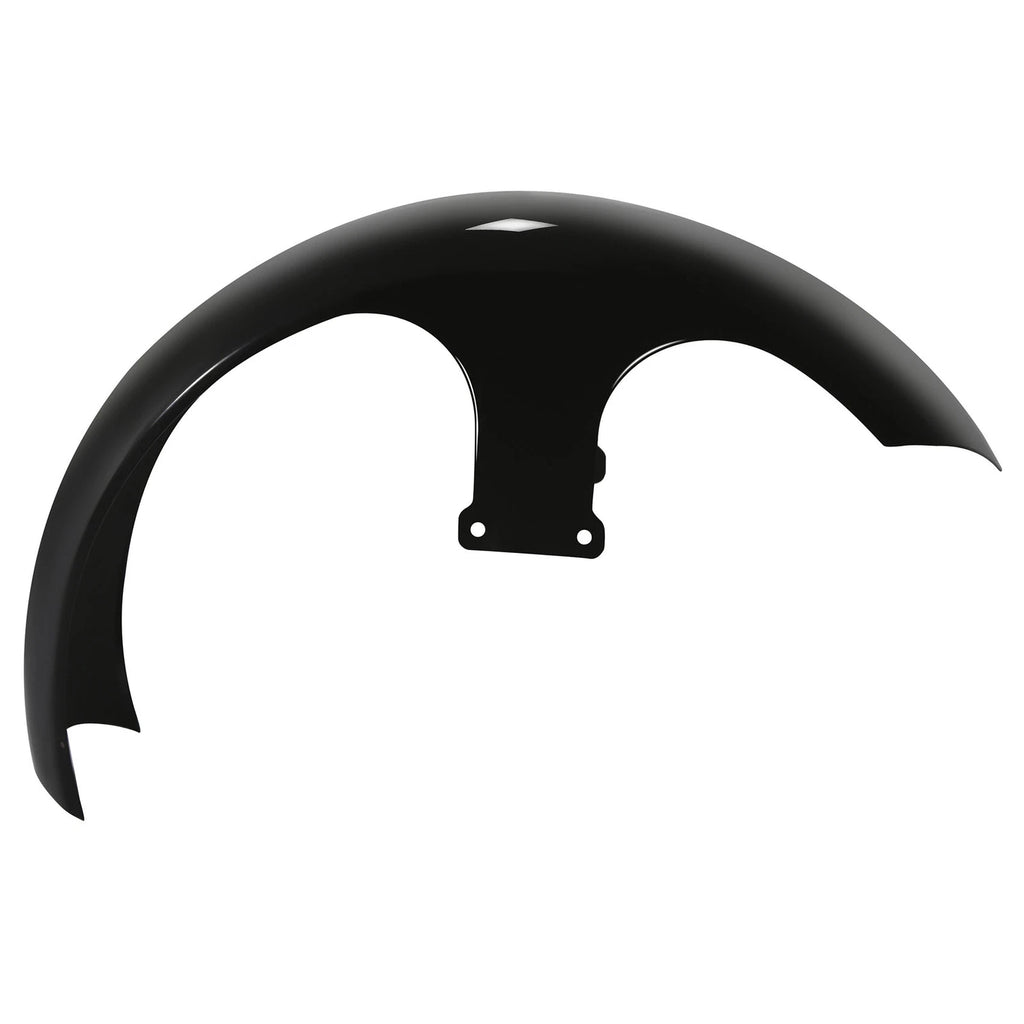 26" Glossy Black Front Fender for Harley Custom Bagger Road Glide King (1997–2013)