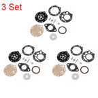 Set of 3 Carburetor Gasket Kits for Zama RB-42 Stihl 08 08S 070 090 TS350 TS360