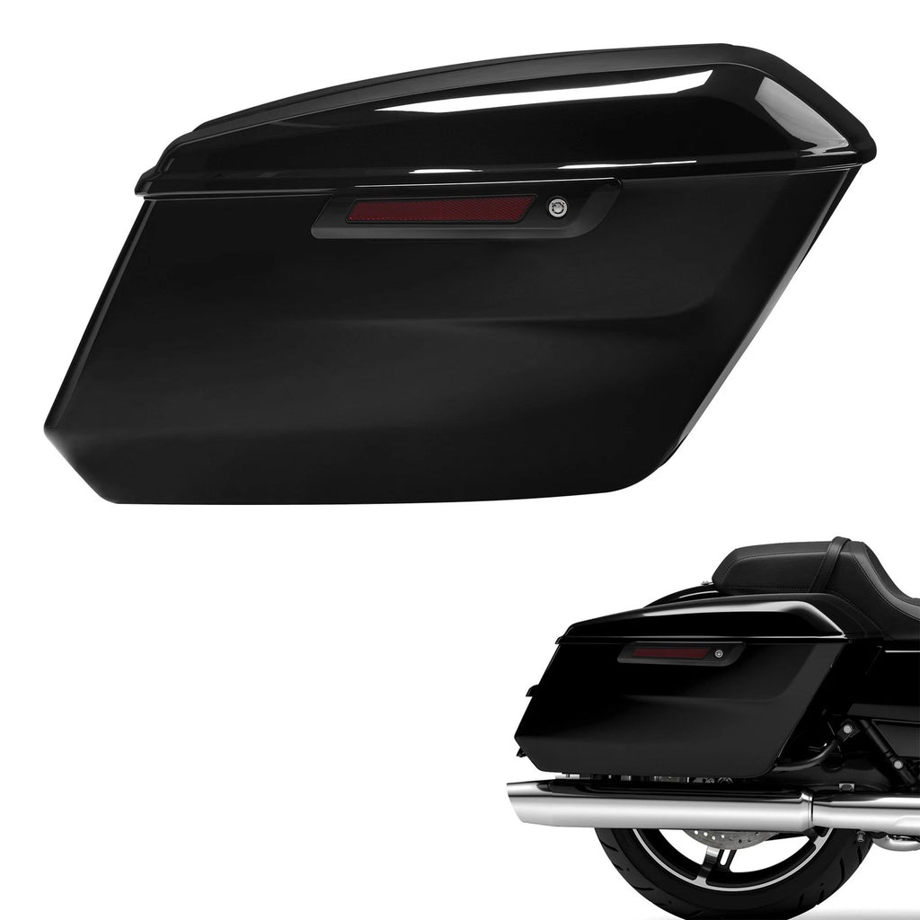 Hard Saddlebags for Harley Touring Road Glide (2023–2025) Vivid Black
