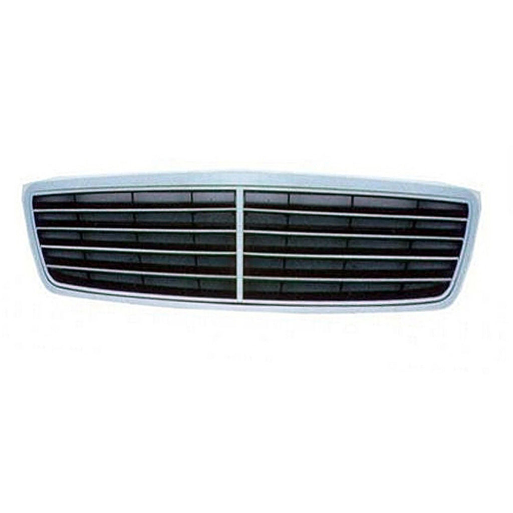 Replacement Black Chrome Grille w/o Emblem for Chevrolet Silverado (2014–2018)
