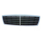 Replacement Black Chrome Grille w/o Emblem for Chevrolet Silverado (2014–2018)
