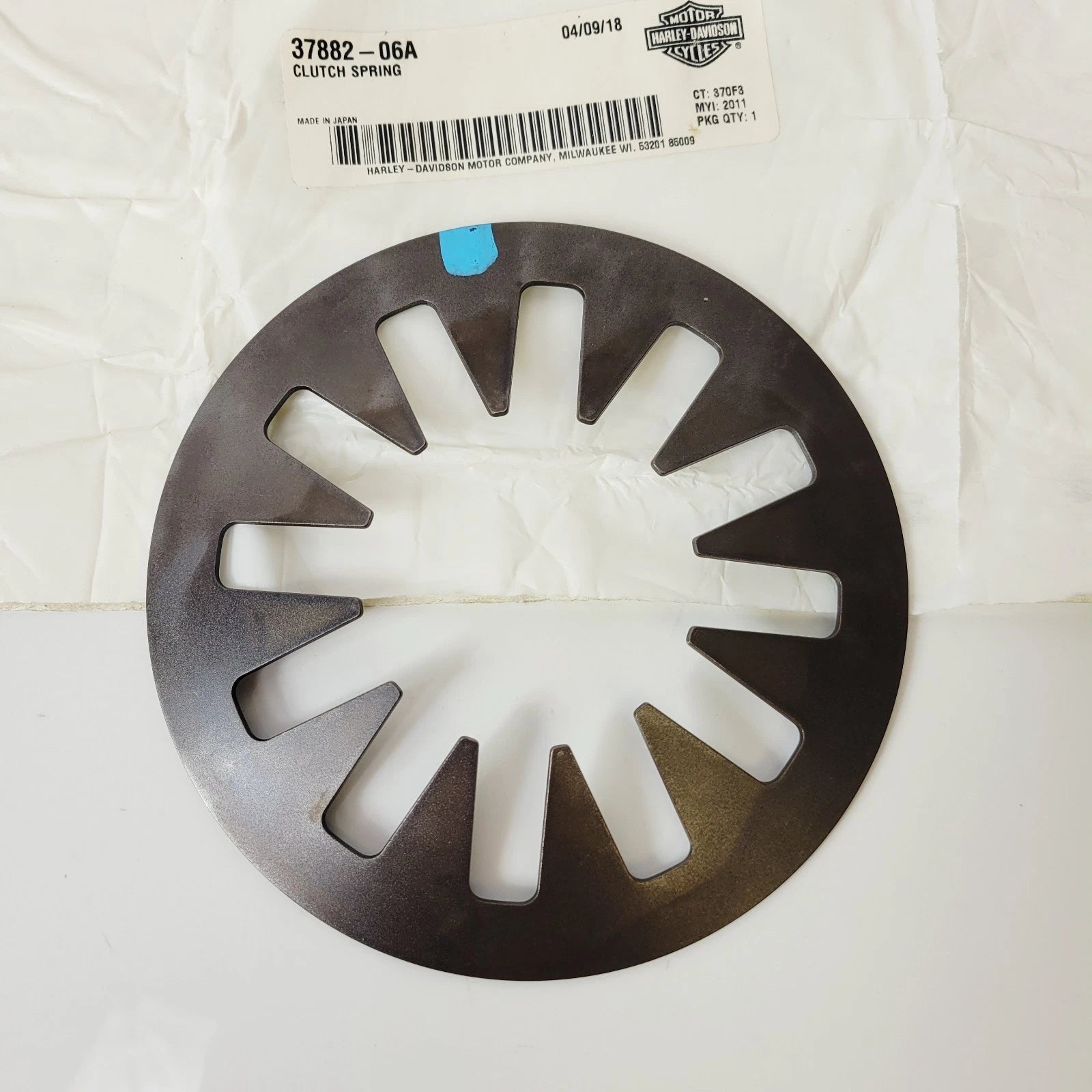 OEM Clutch Diaphragm Spring for Harley-Davidson Dyna Softail Touring (2006) 37882-06A