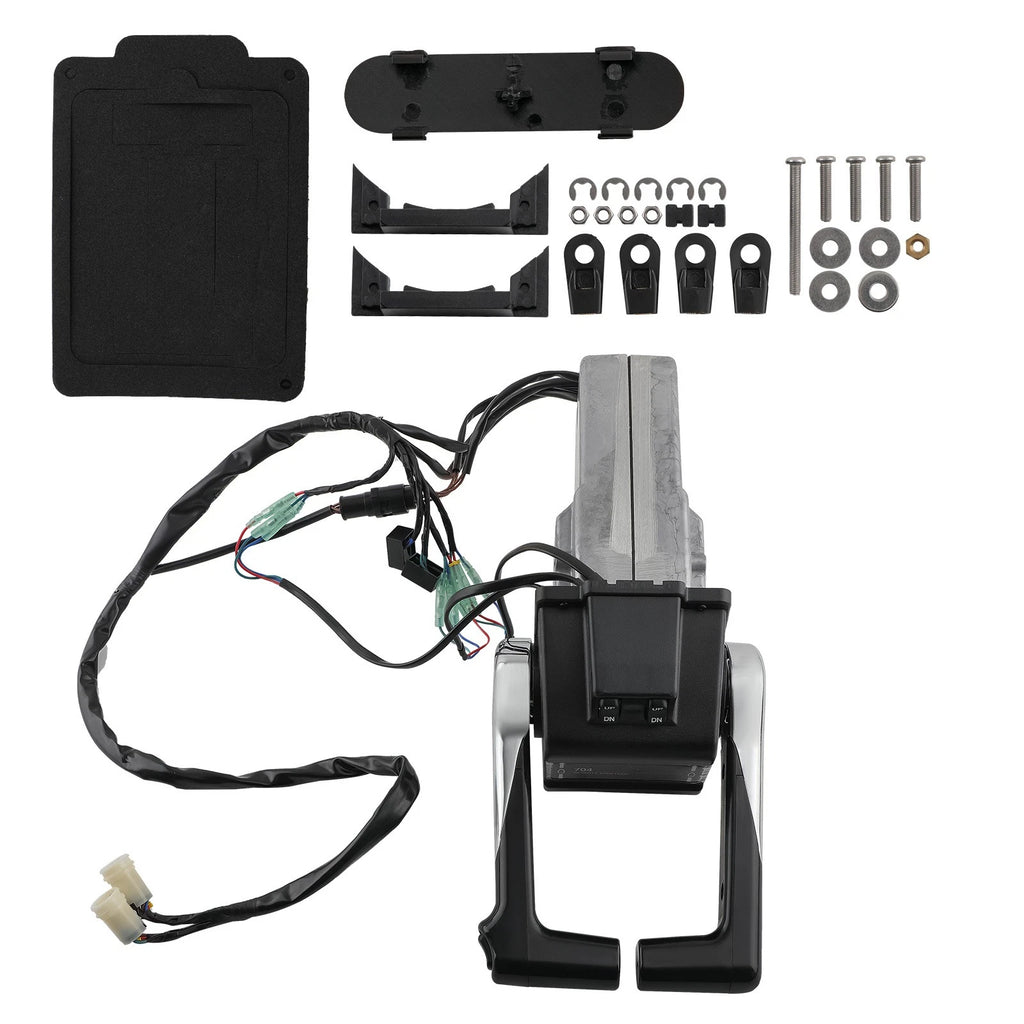 Dual Outboard Remote Control Box for 704 Top Mount (704-48207) Black