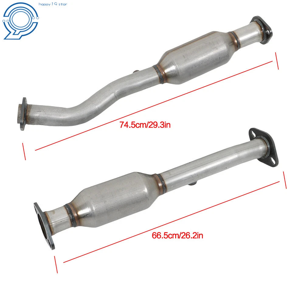 Set of 4 Catalytic Converters for Nissan Titan 5.6L (2004–2015)