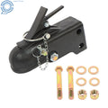Adjustable Trailer Coupler 15000LBS 2-5/16" for Channel-Mount