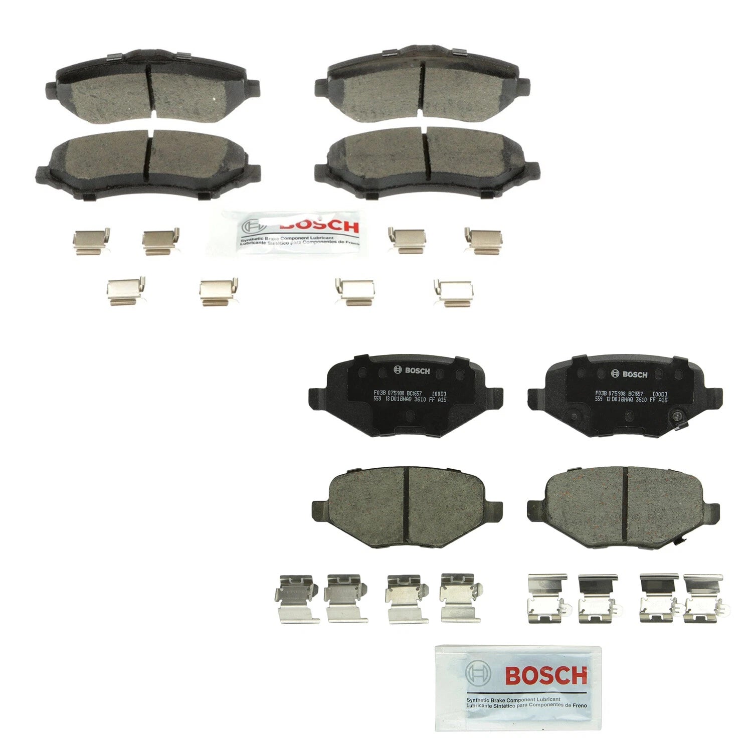 Bosch Quietcast Brake Pad Kit for Town & Country (2008–2016)