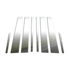 Diamond Grade 8pc Stainless Steel Pillar Post Covers for 2017-24 Honda Ridgelin