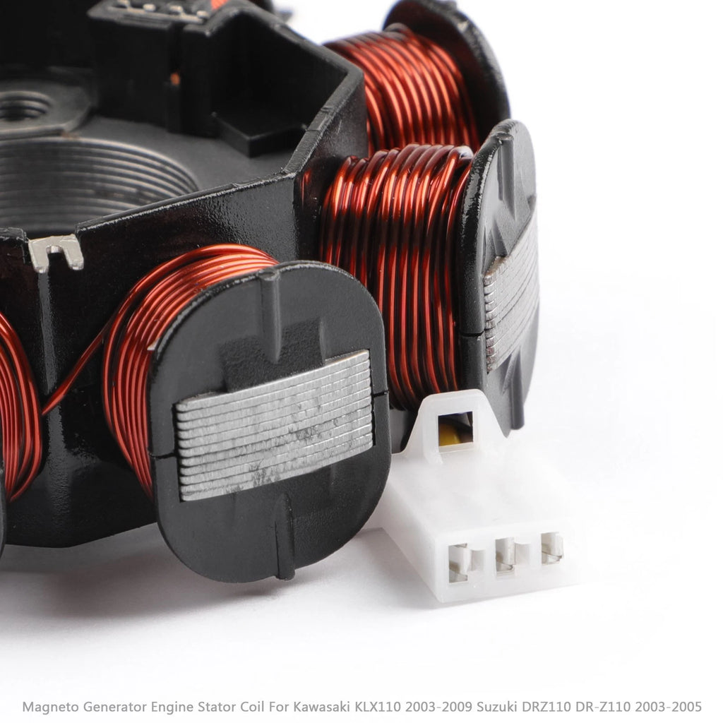 Magneto Stator Coil for Kawasaki KLX110, Suzuki DRZ110 (21003-1390, K2100-31390)