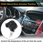 HVAC Heater Blend Door Actuator for Hyundai Elantra (2003–2006) No. 971542D000