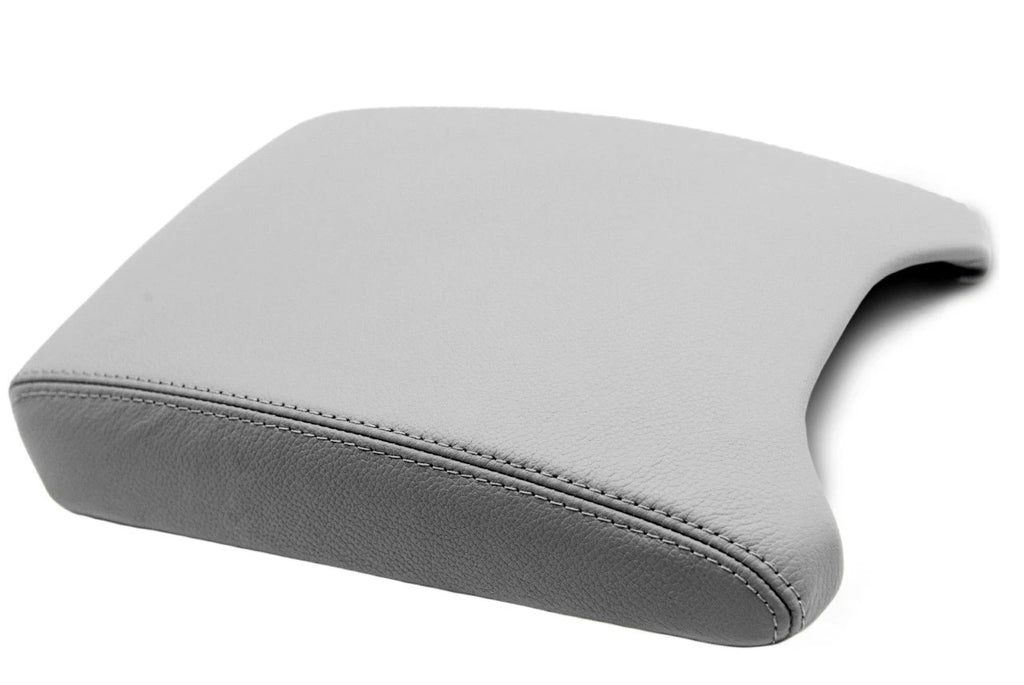 Center Console Armrest Vinyl Cover for BMW X5 (2000–2006) Gray
