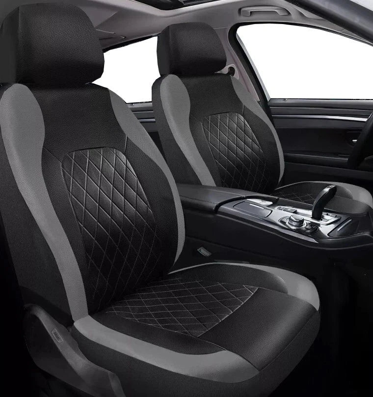 Leather Car Seat Covers Full Set for Nissan (5-Seats)