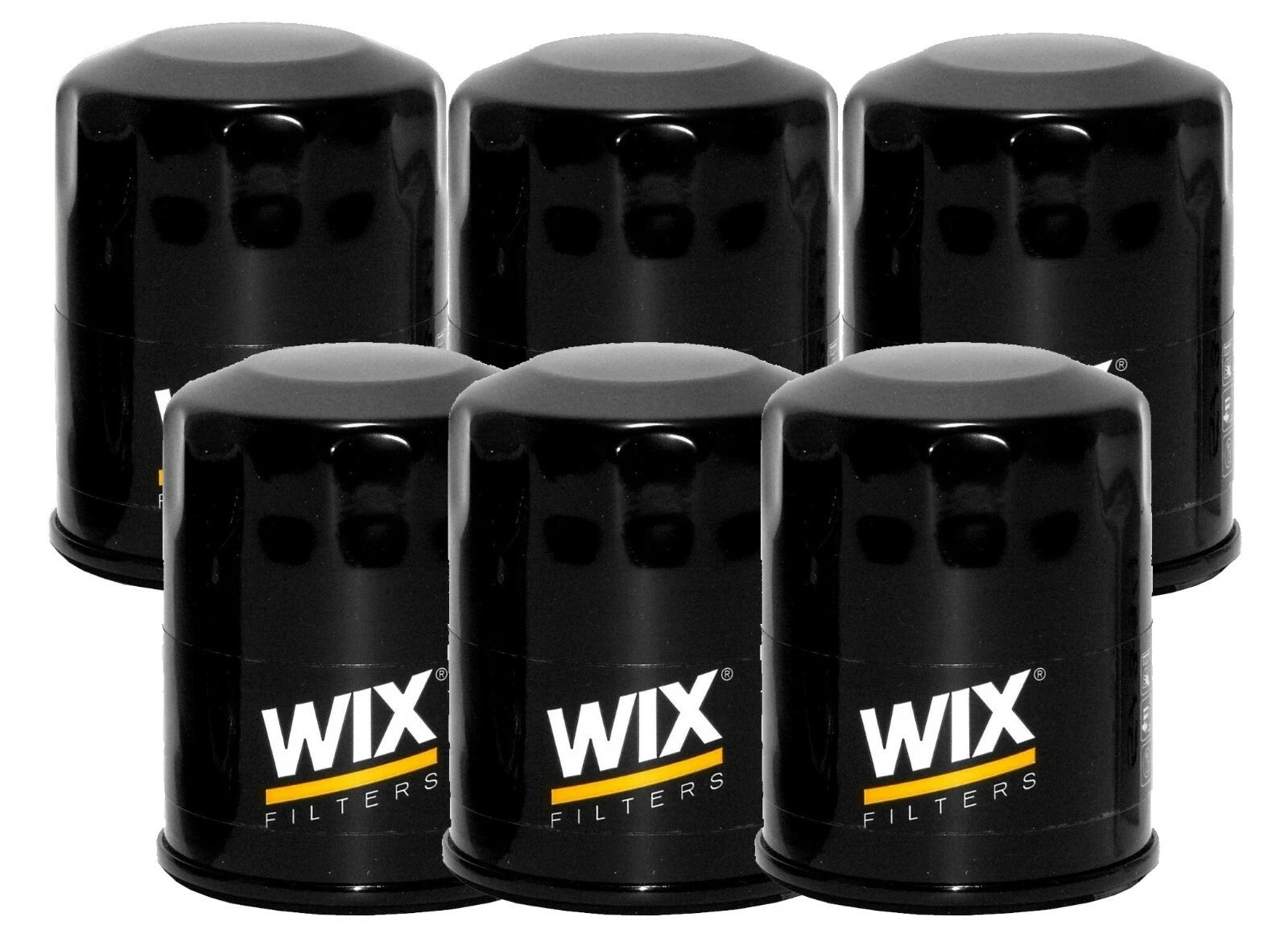 Set of 6 WIX Engine Oil Filters for Chrysler Dodge Eagle Ford Mazda Mitsubishi