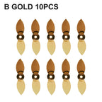 10Pcs Prop Blades for Spinner Lures (Universal)